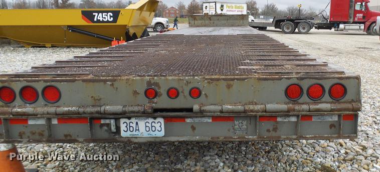 image for item DB2092 2000 Trail King TK70HT-482 drop deck equipment trailer