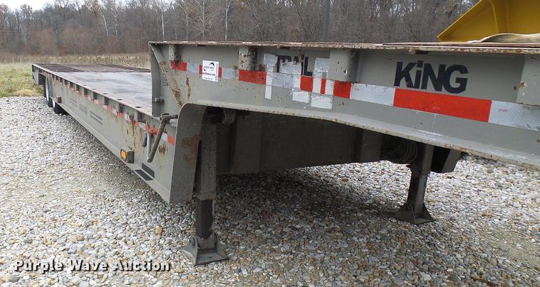 image for item DB2092 2000 Trail King TK70HT-482 drop deck equipment trailer