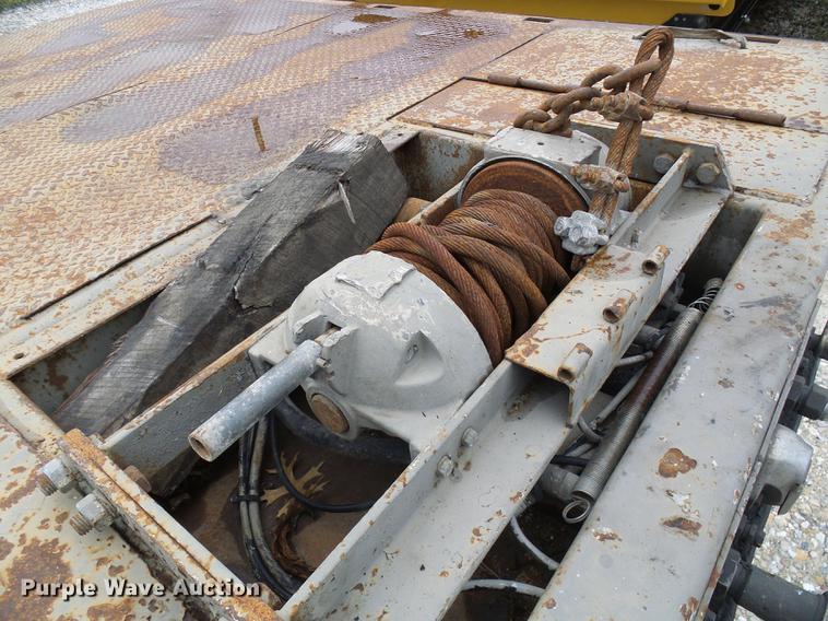 image for item DB2092 2000 Trail King TK70HT-482 drop deck equipment trailer