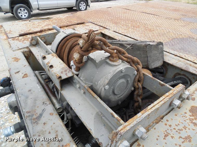 image for item DB2092 2000 Trail King TK70HT-482 drop deck equipment trailer