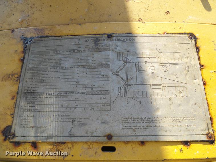image for item DB2104 Caterpillar D7F dozer