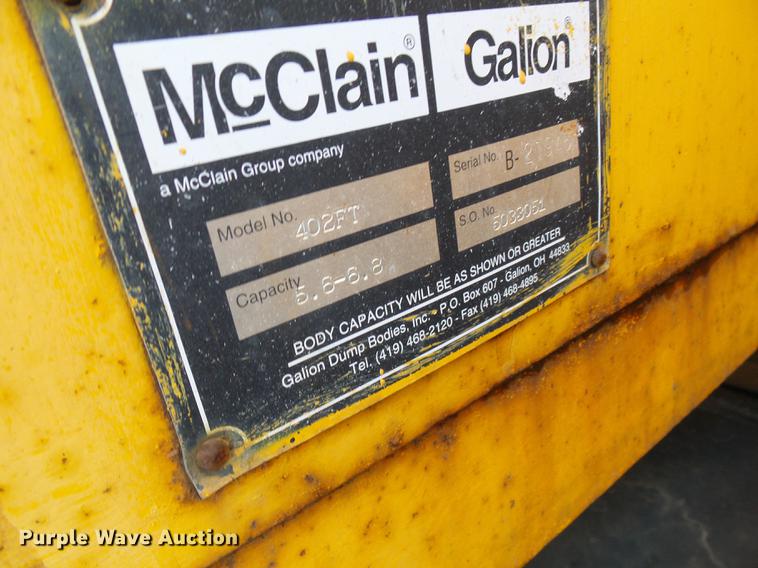 image for item DB2118 2002 International 4900 dump truck