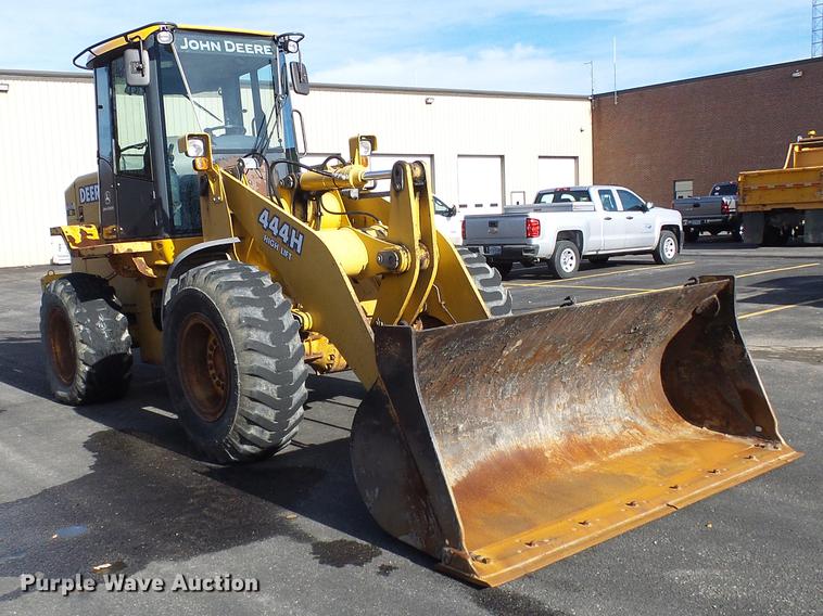 image for item DB2120 2003 John Deere 444H wheel loader