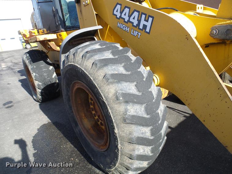 image for item DB2120 2003 John Deere 444H wheel loader