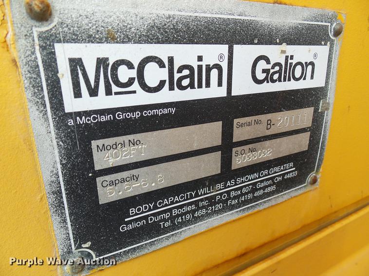 image for item DB2125 2003 International 7400 dump truck