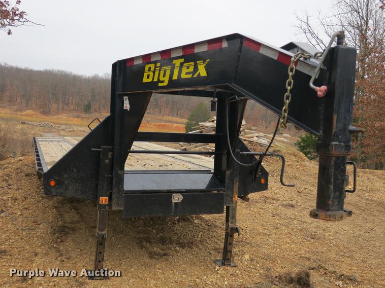 image for item DB8928 2014 Big Tex 22GN equipment trailer