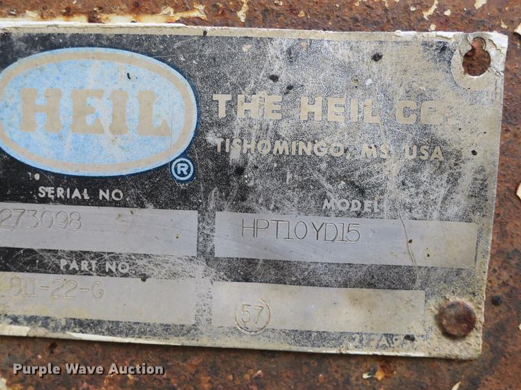 image for item DB8930 1996 International 4900 dump truck