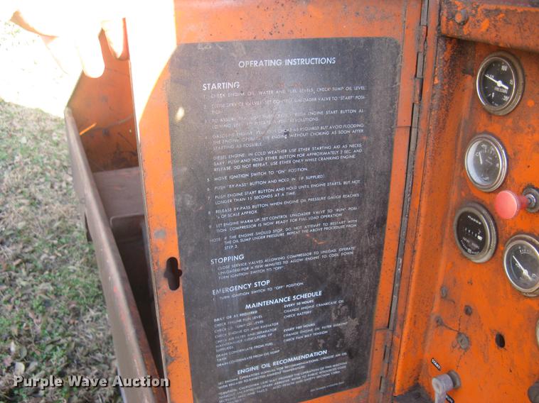 image for item DC1329 Leroi 125 air compressor