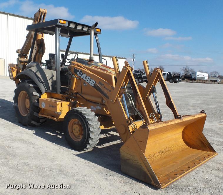 image for item DD2393 2008 Case 580 Super M Series 3 backhoe
