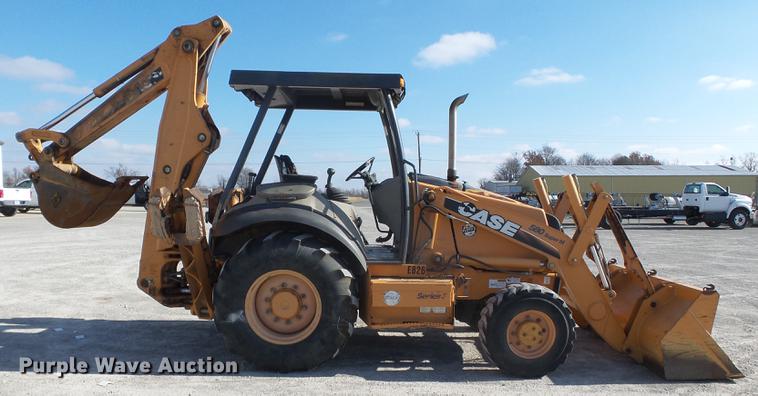 image for item DD2393 2008 Case 580 Super M Series 3 backhoe
