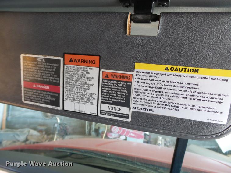 image for item DD2404 2011 Mack CXU613 dump truck