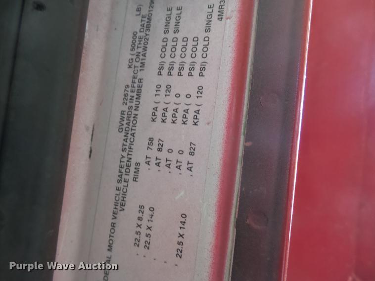 image for item DD2404 2011 Mack CXU613 dump truck