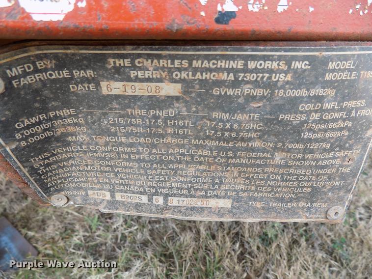 image for item DD3508 2008 Ditch Witch FX30 vacuum excavator