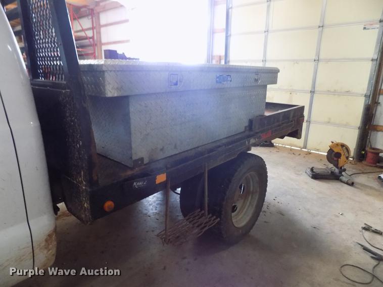 image for item DD3510 2005 Ford F450 Super Duty SuperCab flatbed truck