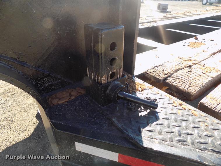 image for item DD3515 1977 Lowboy equipment trailer