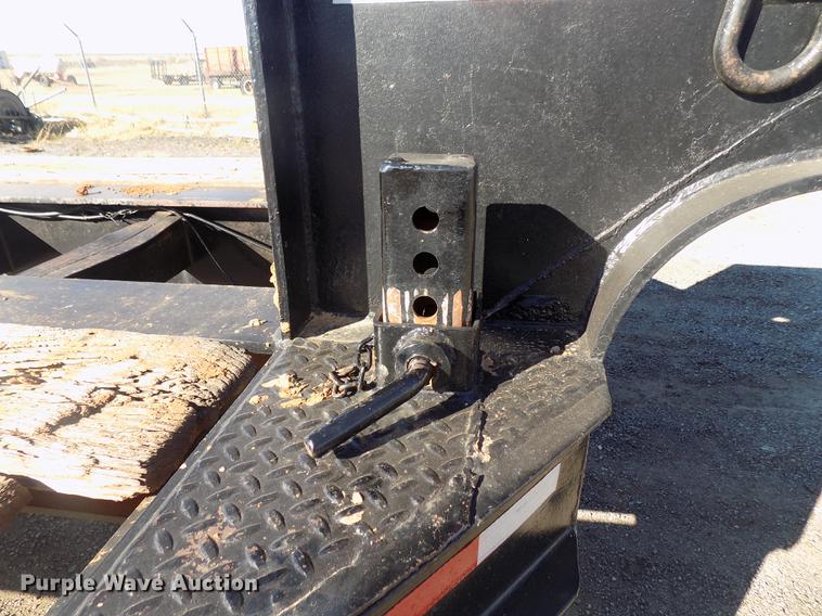 image for item DD3515 1977 Lowboy equipment trailer