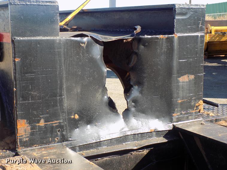 image for item DD3515 1977 Lowboy equipment trailer