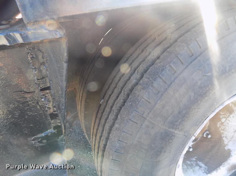 image for item DD3515 1977 Lowboy equipment trailer