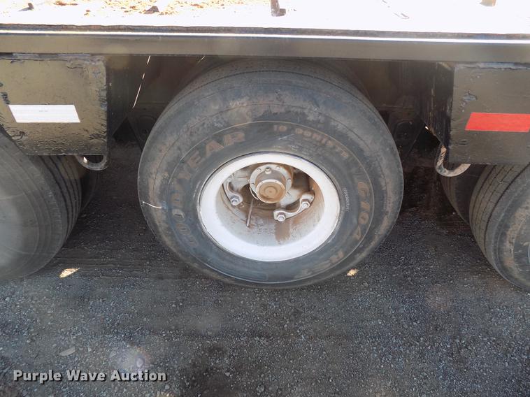 image for item DD3515 1977 Lowboy equipment trailer