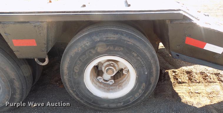 image for item DD3515 1977 Lowboy equipment trailer