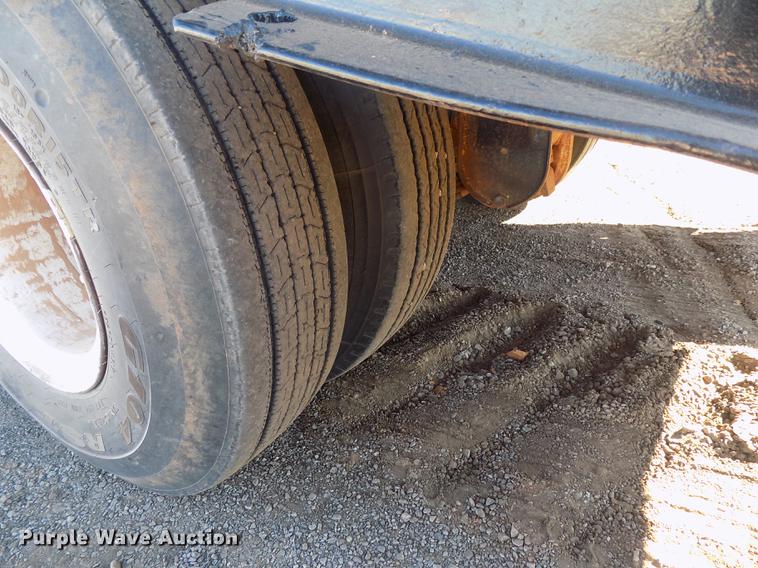 image for item DD3515 1977 Lowboy equipment trailer