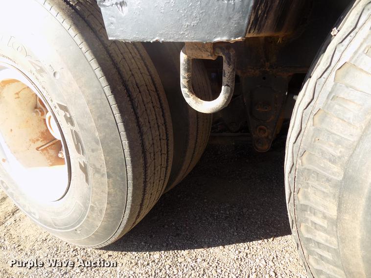 image for item DD3515 1977 Lowboy equipment trailer