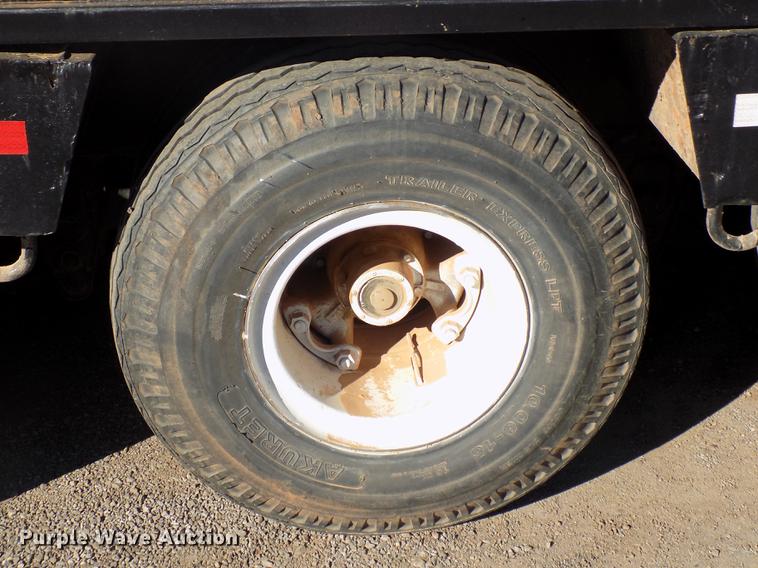 image for item DD3515 1977 Lowboy equipment trailer