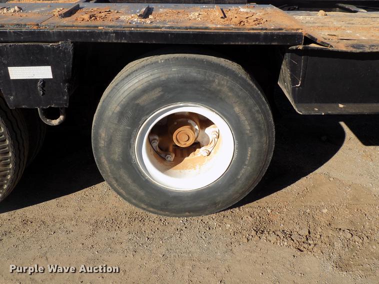 image for item DD3515 1977 Lowboy equipment trailer
