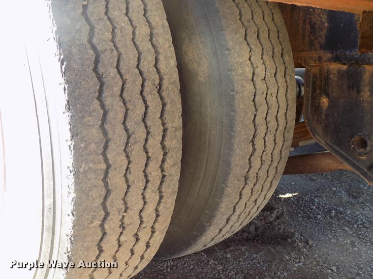 image for item DD3515 1977 Lowboy equipment trailer