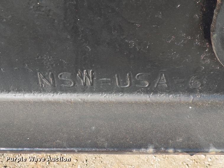 image for item DD3515 1977 Lowboy equipment trailer