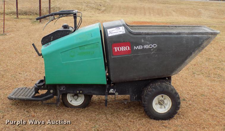 image for item DD3525 2013 Toro MB1600 power buggy