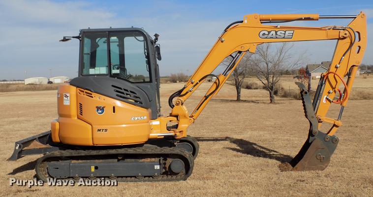 image for item DD3530 2016 Case CX55B mini excavator
