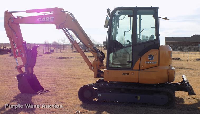 image for item DD3530 2016 Case CX55B mini excavator