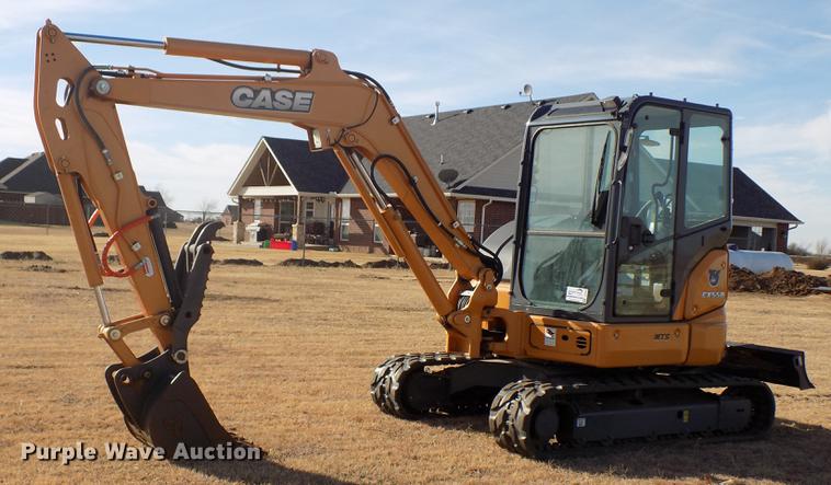 image for item DD3530 2016 Case CX55B mini excavator