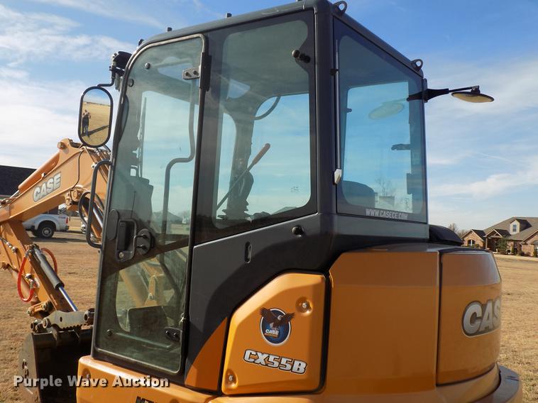 image for item DD3530 2016 Case CX55B mini excavator
