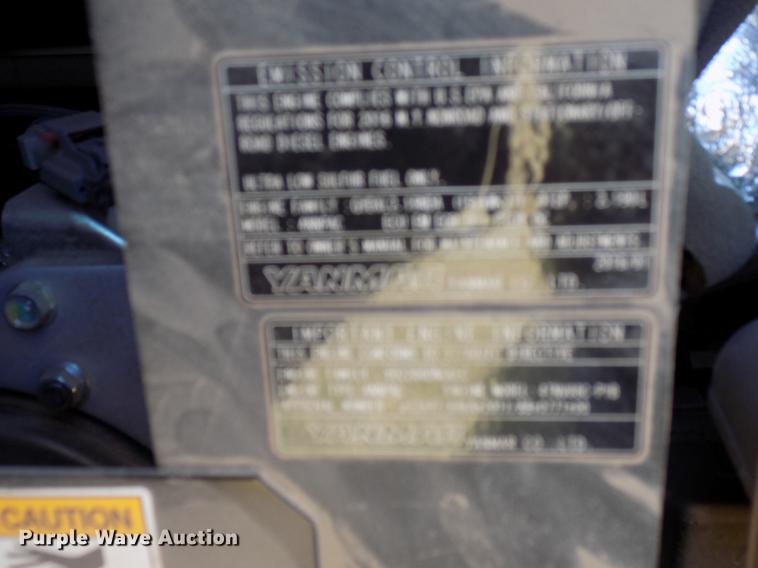 image for item DD3530 2016 Case CX55B mini excavator