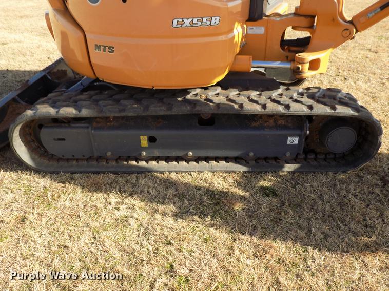 image for item DD3530 2016 Case CX55B mini excavator