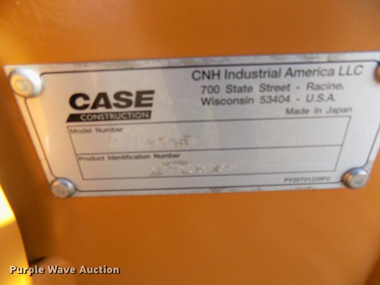 image for item DD3530 2016 Case CX55B mini excavator