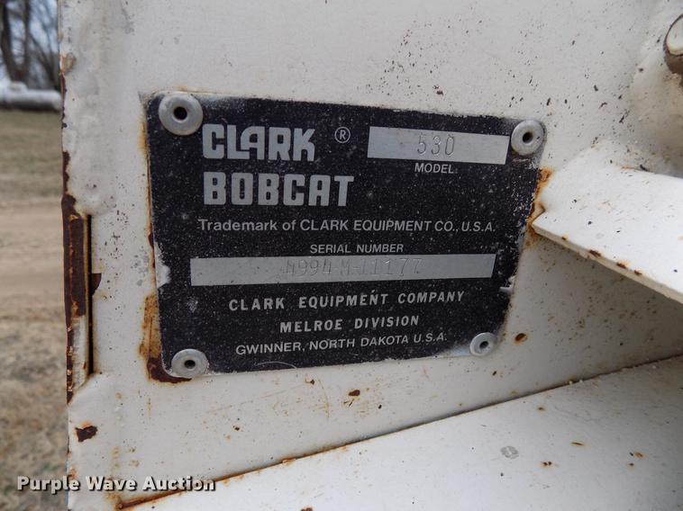 image for item DD3533 1977 Bobcat 530 skid steer