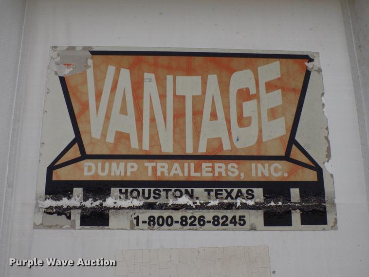 image for item DD3549 1994 Vantage SV-102 end dump trailer