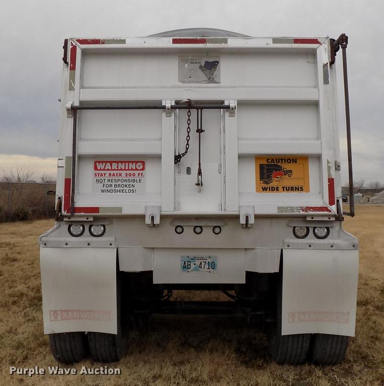 image for item DD3550 2008 Eaglerock T-91-SM end dump trailer