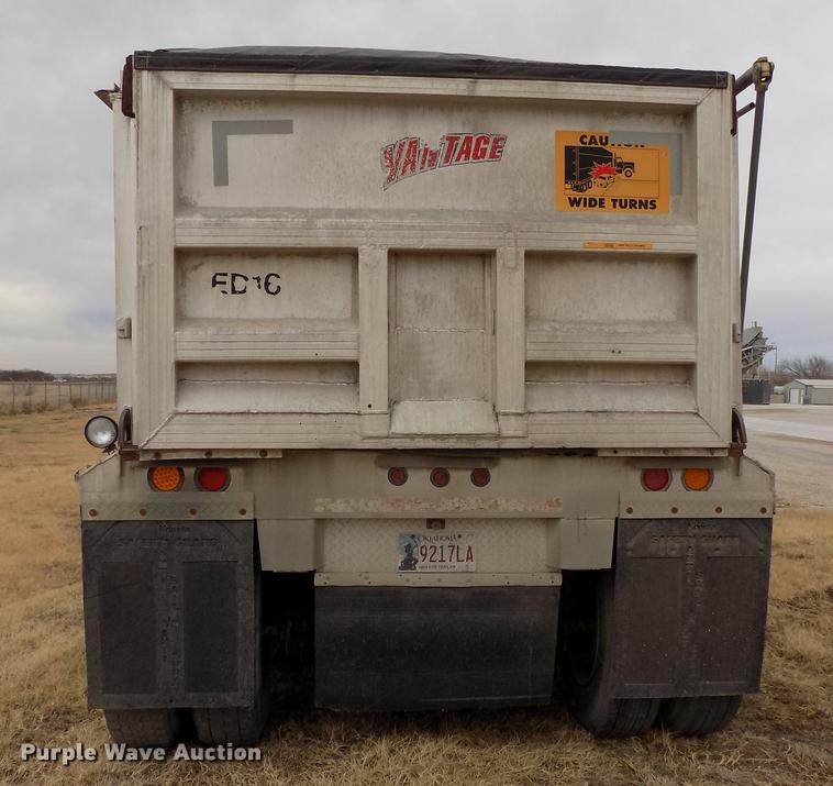 image for item DD3551 2006 Eaglerock T-91-SM end dump trailer