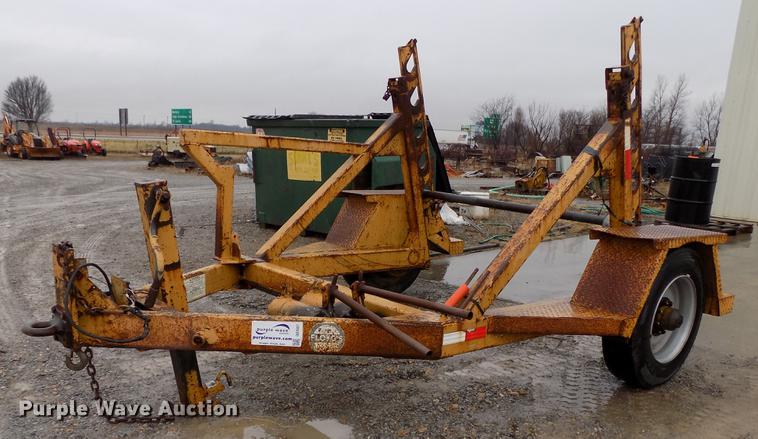 image for item DD3557 2000 Roose Manufacturing Company RR-185 reel trailer