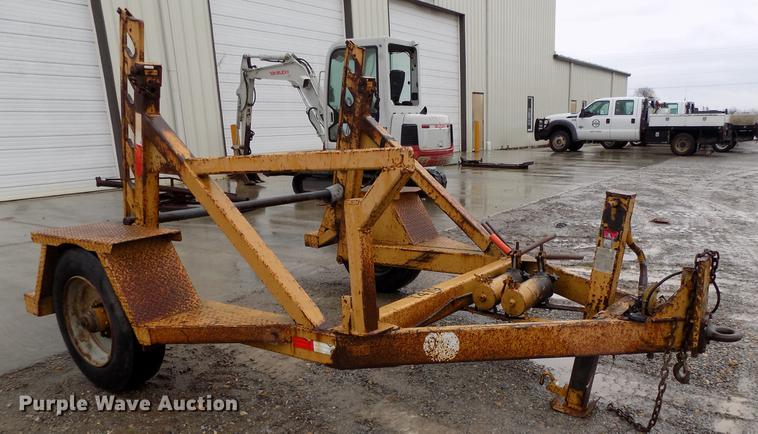 image for item DD3557 2000 Roose Manufacturing Company RR-185 reel trailer