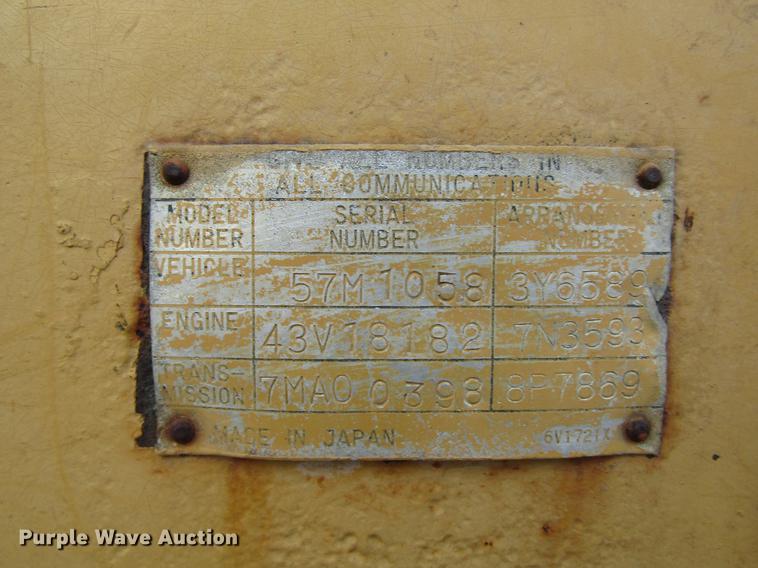 image for item DD3864 1980 Caterpillar 955L track loader