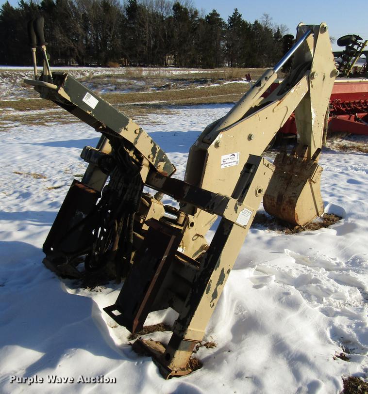 image for item DD3891 Bobcat 835S skid steer backhoe
