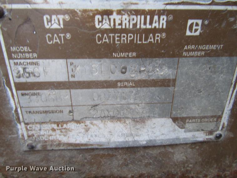 image for item DD3932 1993 Caterpillar 966F wheel loader