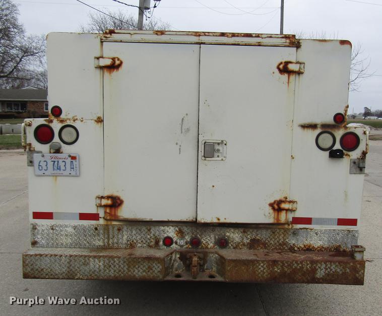 image for item DD3934 1997 Ford F350 Super Duty utility bed pickup truck