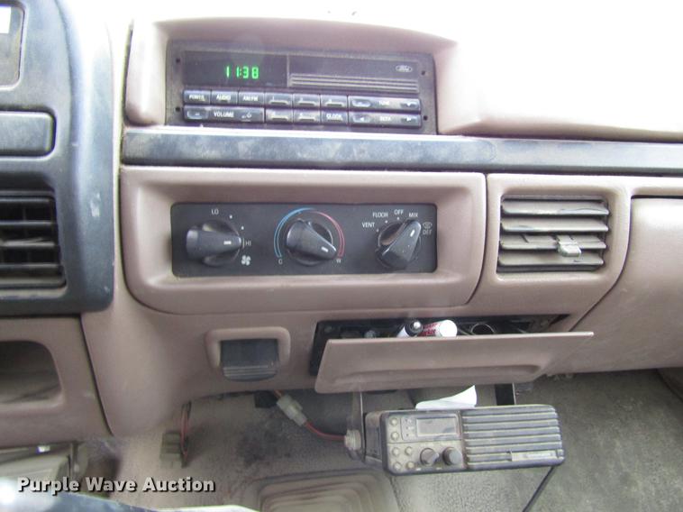 image for item DD3934 1997 Ford F350 Super Duty utility bed pickup truck