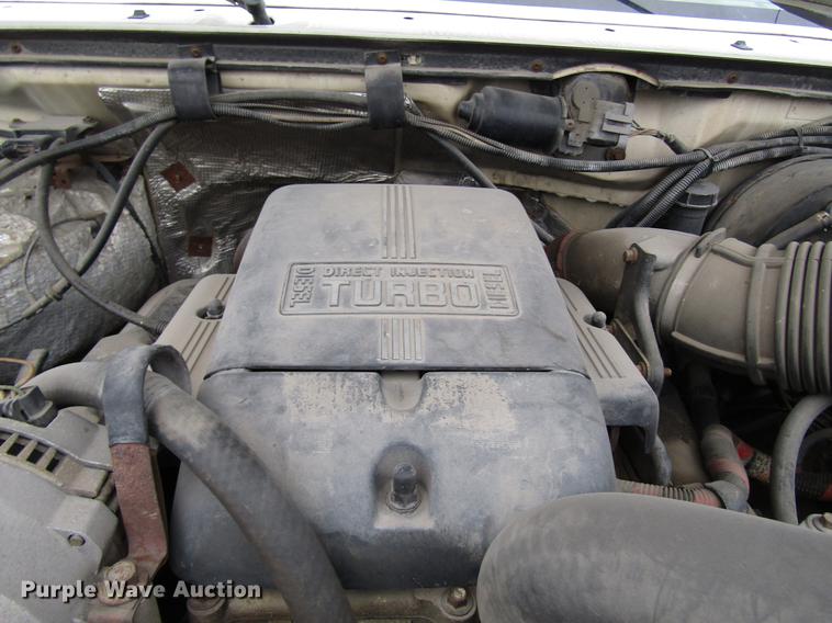 image for item DD3934 1997 Ford F350 Super Duty utility bed pickup truck